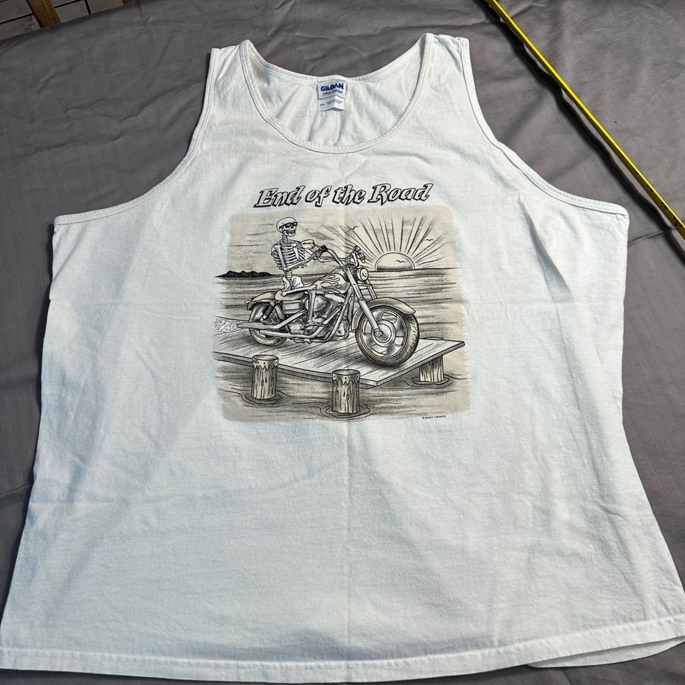 Color Changing Florida Skeleton Motorcycle Tank 2XL Magic‎ T-Shirts UV  Graphic